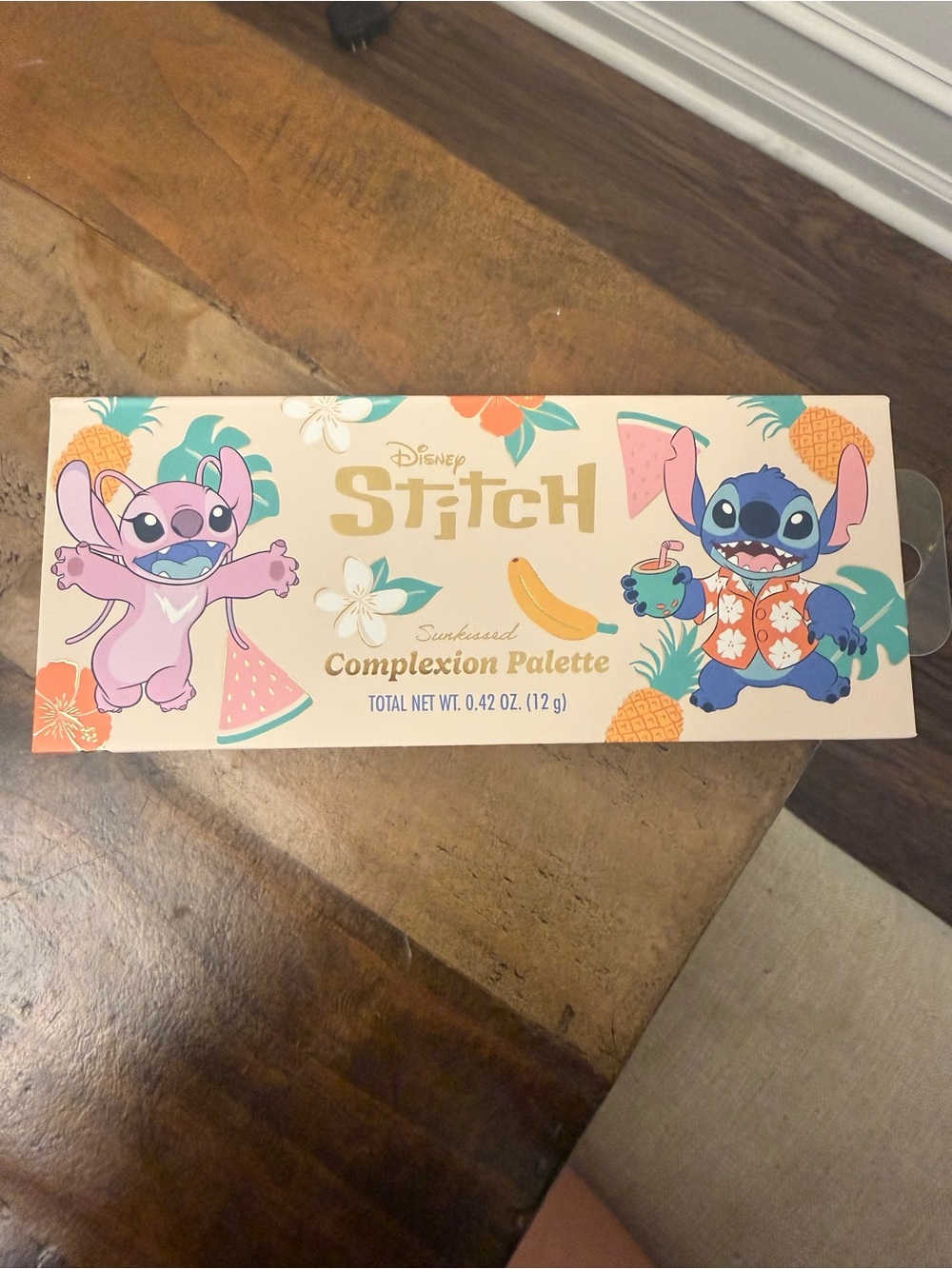 Disney Stitch Sunkissed Complexion Palette - Pink, Blue & Gold Artwork
